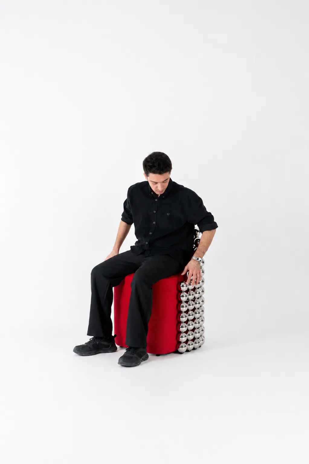 Seated on the Wishes stool